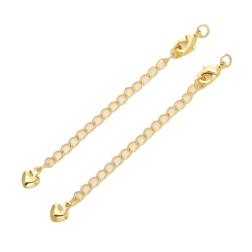 Yiodauh �����`�F�[�� 100�� 14/18K �����b�L �^�J �e�퉄���`�F�[�� - ���u�X�^�[�N���X�v�t�� DIY�l�b�N���X�W���G���[����p, One Size, ���m�E