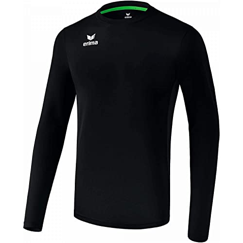 ERIMA Herren Trikot Trikot Liga langarm, schwarz, XL, 3141821