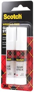 Scotch 주름 방지 접착제 스틱, 2팩, 각 7.7g(0.27온스) — 사진 2