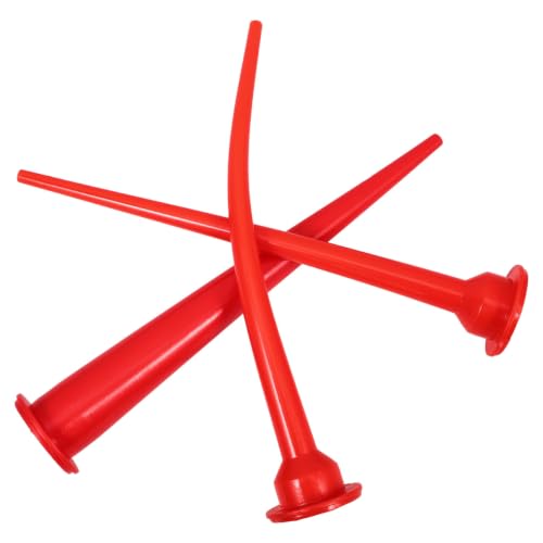 VINTORKY Kit de Herramientas de Calafateo 3 Boquillas de Silicona Flexibles y Aplicador de Calafateo en Pp para DIY Estructura Precisa y Adaptable