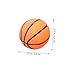 Holibanna 3pcs Basketball Shape Natural Sea Salt Bath Balls Milk Plant Foaming Aroma Bath Salt for Boys and Girls Multi-Function Bathing Balls for Relaxing Shower