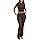 ANRABESS Conjunto feminino de 2 peças leggings dobráveis para ioga flare e calça cropped casual Y2K conjunto de agasalho combinando, Marrom, XGG