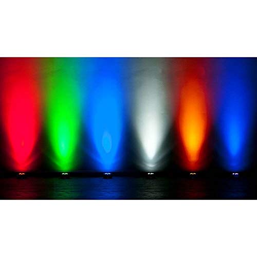 American Dj Mega Hex Par Low Profile Led Rgbaw + Can Wash Effect Light (2 Pack) #TOP5