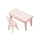 HEALLILY 1 Juego de Muebles de Escritorio en Miniatura de Casa de Muñecas de Madera en Miniatura Mini Juguetes de Madera para DIY Accesorios de Artesanía de Casa de Muñecas 2 Piezas