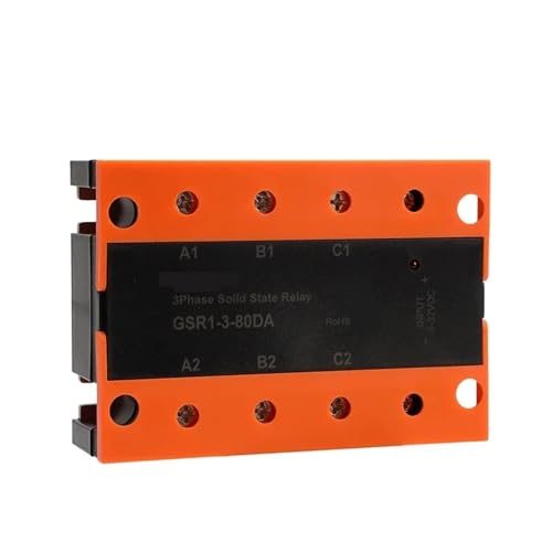 Relais à semi-conducteurs triphasé SSR 80A GSR1 DC-AC pour contrôle industriel