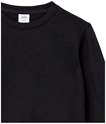 Amazon Essentials Boys' Fleece Crew-Neck Sweatshirts, Pack Of 2, Black, Medium #TOP1