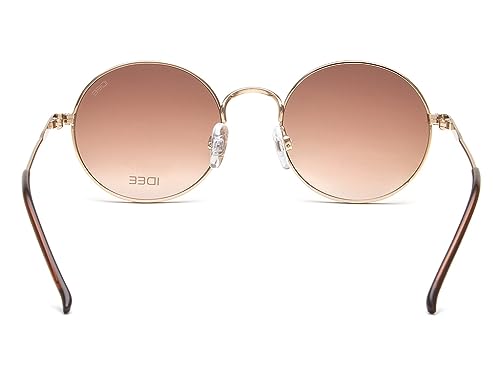 Image of IDEE sunglasses| 100% UV Protected | Gradient | Full Rim | Round | Men and Women | Medium | Alloy Metal Frame |Gradient Polycarbonate Lens |IDS2976