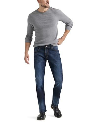 Image of Lee Men's Straight Fit Cotton Jeans