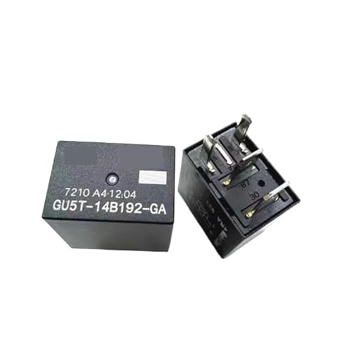 Relais GU5T-14B192-GA automobile 4 broches en lot de 10 pièces