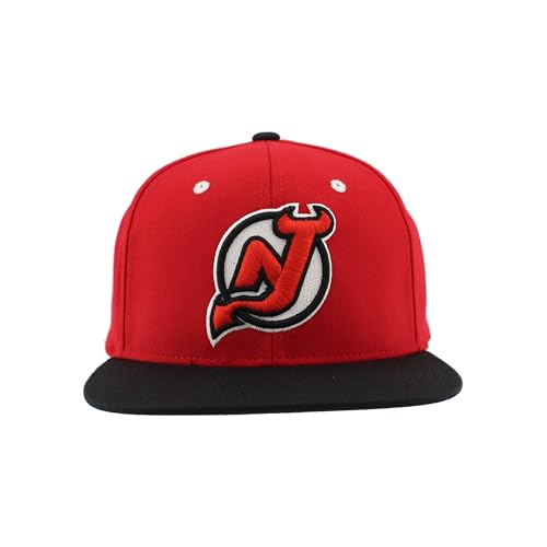 Image of ZHATS NHL Unisex-Adult NHL Officially Licensed Adjustable Snapback Hat Flat Bill Z11 Icon Two Color