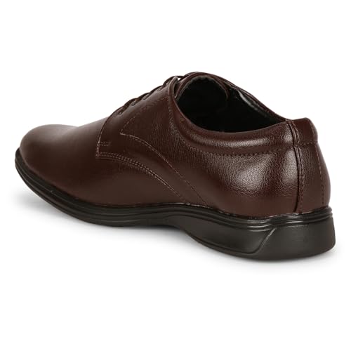 Image of Wenzal Men's Synthetic Lace Up Office wear Comfortable Formal Shoes | Casual Shoes for Men| Royal Look Shoes for Men