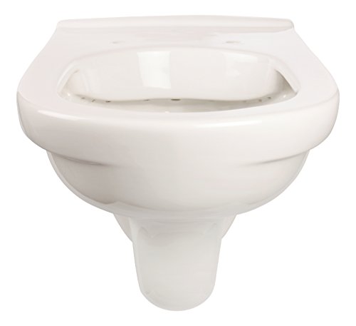 Villeroy und Boch Spülrandloses Wand-WC O.Novo, 5660R001, Tiefspüler spülrandlos mit waagerechtem Abgang, Sanitär-Keramik, Weiß, 04781 4 – Bild 3