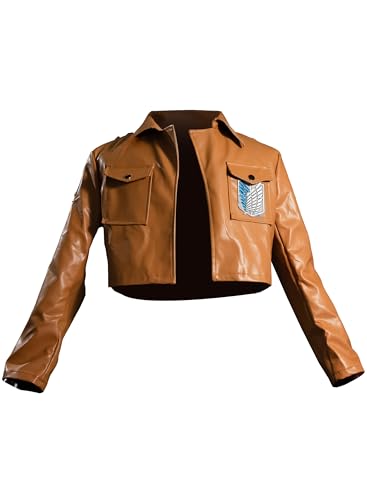 OSIAS Costume de Cosplay pour Femme de L'Attaque des Titans Levi Ackerman(XXL)