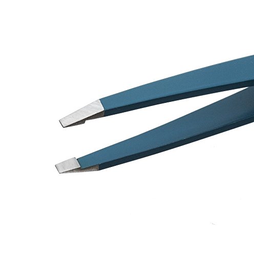 Pinzette Augenbrauen Schräg Spitze 2.0 | Edelstahl Präzisionsspitze Profi für Herren und Damen | Cliganic Garantie - Image 6