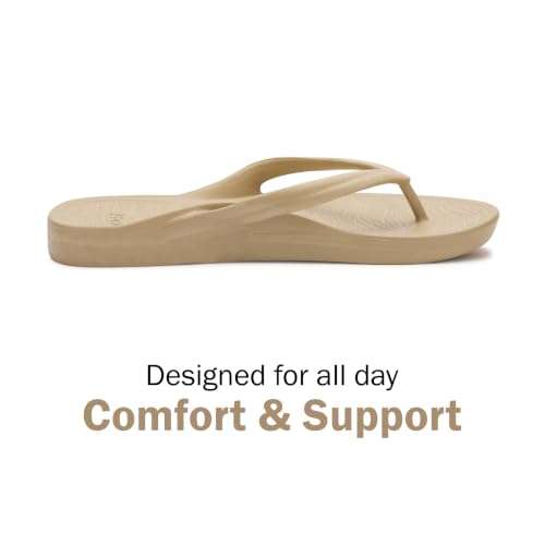 Image of Sanuk Palmer Flip Flops for Women - Arch Support Beach Sandals