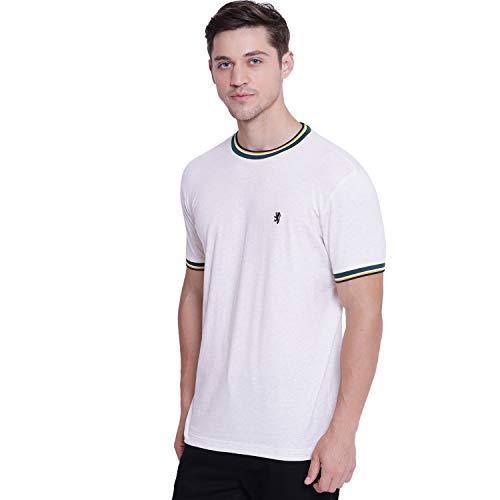 Image of Red Tape Men's Solid Regular Fit T-Shirt
