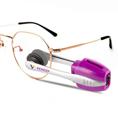 3Pcs Eyeglass Cleaner, Portable Eyeglasses Cleaner Carbon Eyeglass Care Products, Microfiber Spectacles Mini Sunglasses Brush Soft Brush Cleaning Tool, Travel Easily To Carry #TOP1