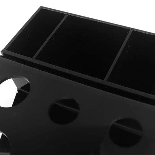 Support de rasoir Batum noir : la solution pour un plan de travail propre
