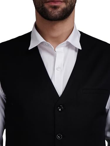 Image of APKR Men's Solid Waistcoat