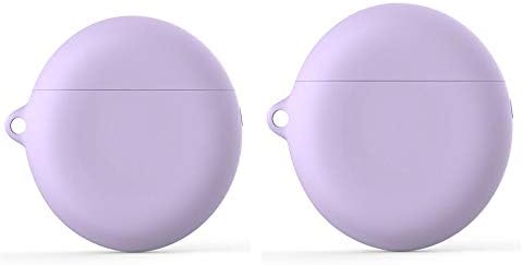 Honbobo Protective Silicone Case Cover for Huawei FreeBuds 3 (2 Pack) (purple)