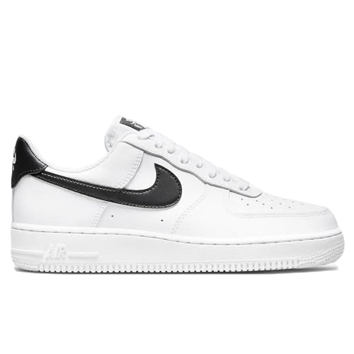 Nike Women Basketball Shoe, White Black White, 8.5 US