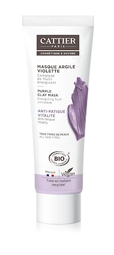Cattier Mascarilla de Arcilla Violeta Ecológica Todo Tipo de Pieles 100 ml