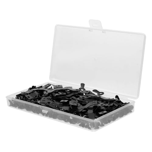 Clips de fixation pour cadres photo métal : kit d'attaches à vis durables et pratiques - 3