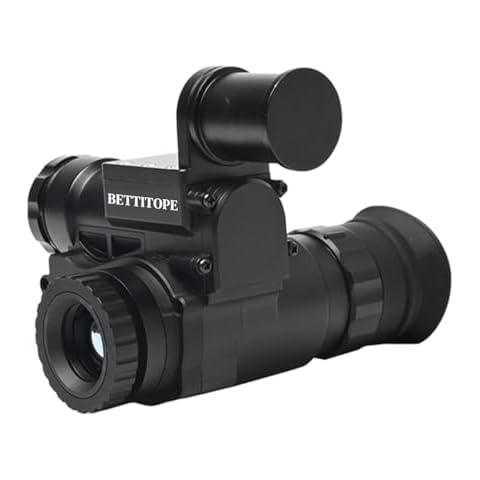 BETTITOPE bti10 Thermal Monocular Helmet Mounted,384x288 Thermal Imaging monocular 15mm Focus Lens 50HZ Goggles Thermal Scopes,1640yard Car Recognition Thermal Vision Monoscope for Hunting Camping Cover