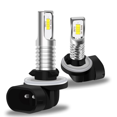 Dechiramo Compatible for Polaris Ranger 400 500 570 700 800 900 bulbs,881,862,886,894 896 Fog Light Bulbs,Compatible for Polaris Ranger ATV UTV Accessories,6500K White light, Plug and Play,2-Pack