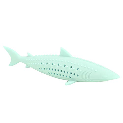 Fauitay Guanciale per gatti in silicone, giocattolo interattivo (verde)