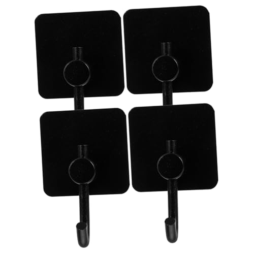 Colgadores Baño Negro Marca Tofficu