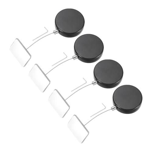 Candado de cable con cordón ajustable y parche cuadrado para protección de laptops