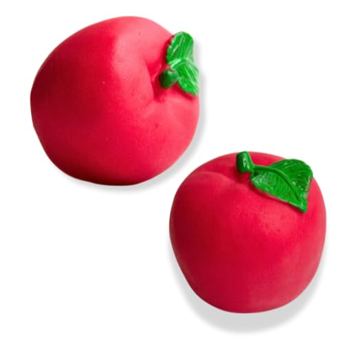 PETSTRACK Apple Squeaky Toy for Pets Fruit Shape Rubber Chew Toy with Squeaky Sound for Interactive Play and Exercise Pack of 1 for Puppies and Dogs (B0D5BR6NCJ) Amazon Price History, Amazon Price Tracker