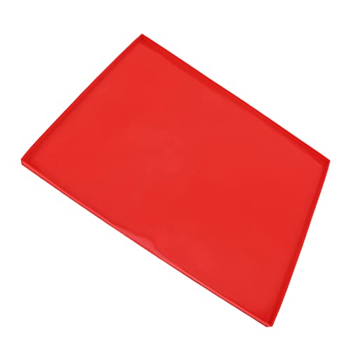 Entatial Lebensmittelmatte, universelle Flexible Plätzchenplatte Mehrzweck-Silikon-Arbeitsersparnis für Picknick