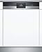 Siemens SN53HS36TE iQ300 Teilintegrierter Geschirrspüler / E / 92 kWh / 12 MGD / Smart Home kompatibel via Home Connect / varioSpeed Plus / Oberkorb mit rackMatic