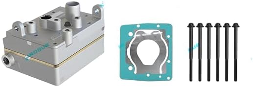 Air Brake Compressor Cylinder Head for PACCAR MX13 MX11 Engines | Replacement for OE 2121411 2139800 9122180000 | Heavy Duty Truck Replacement Part