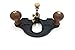 Taytools 777077 Number 71 Full SIze Router Plane, Closed Throat, 3/8” Square Cutter, Ductile Cast Iron Body