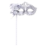 Party-Handmaske mit exquisiter Verarbeitung, die Maske ist sehr zart.