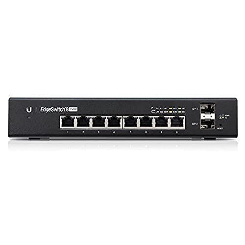 UBIQUITI ES-8-150W Networks EdgeSwitch 8 Gigabit Ethernet gestito, 150W