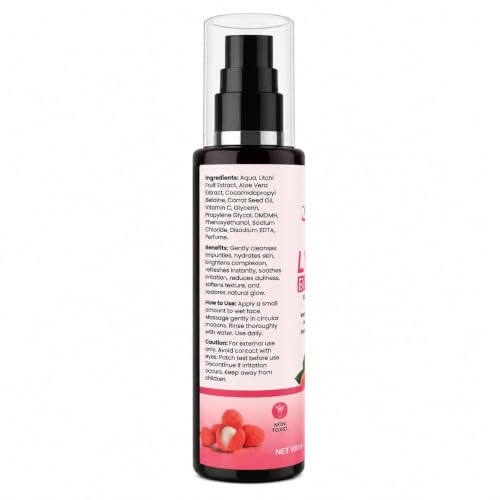 Image of Litchi Face wash for Soft & Refreshing Feel - Pack of 3