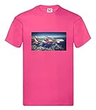 ✔ Calidad justa: camiseta prémium de algodón 100% de calidad refinada, perfecta para el uso diario, material cómodo y transpirable. Impresión: imprimimos el diseño lo más posible "Material: 100% algodón" "Fabricado y refinado en Alemania". Producimos de manera sostenible y respetuosa con el medio ambiente.