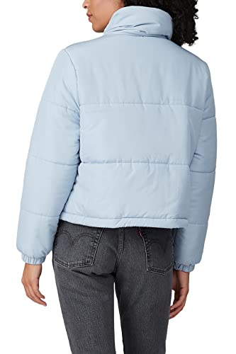 Louna Rent The Runway Pre-Loved Iced Blue Puffer Jacket4