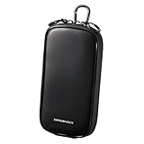 エレコム スマホポーチ 1台収納 Lサイズ 3Way (腰ベルトループ ショルダーベルトループ カラビナフック) 衝撃吸収 ZEROSHOCK ブラック 【iPhone 16 / 16e シリーズ 対応検証済】 P-05CZBK