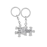 Kysin Chiys Couple Gifts Keychain My Person Puzzle Piece Heart Keychain His Crazy Love Her Weirdo Valentines Day Him Boyfriend