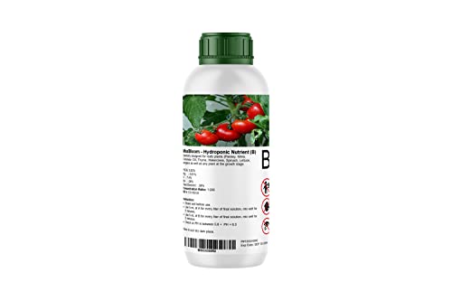 MaxBloom Hydroponic Nutrient Solution (A & B) for all Fruiting or Blooming Stages of plants 2000 mL