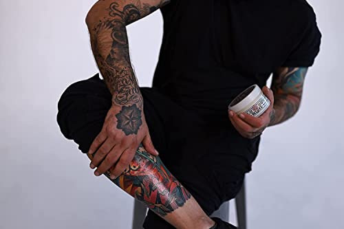 Hustle Butter Tattoo Aftercare 5Oz At Home And 1Oz Travel Sized Tattoo Balm, Use While Healing New Tattoos And To Rejuvenate Older Tattoos - 100% Vegan Tattoo Cream #TOP2