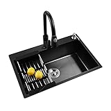 ZQFHSX Fregadero de Cocina de Montaje Superior, Ideal para autocaravanas y Bares (Colo