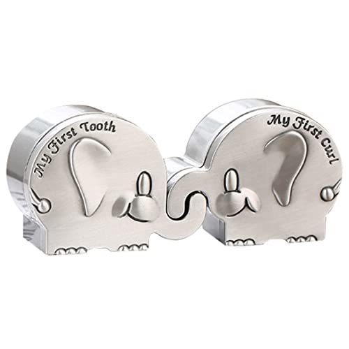 ERINGOGO Baby Tooth Keepsake Box Fetal Hair Case Bag Perfect for Christening Christmas and Birthdays