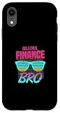 Carcasa para iPhone XR Millennial Finance Bro | Contabilidad Banquera de la generación 90