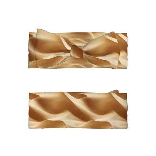 Novelty Sand Dune Texture Baby Girl Bows And Headbands 6-12 Months For Baby Girls Newborn Infant Toddlers2